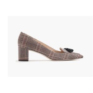 J. Crew Women's Avery Heels Tweed Kate Middleton Sz 7 Preppy Italy Shoes Pumps